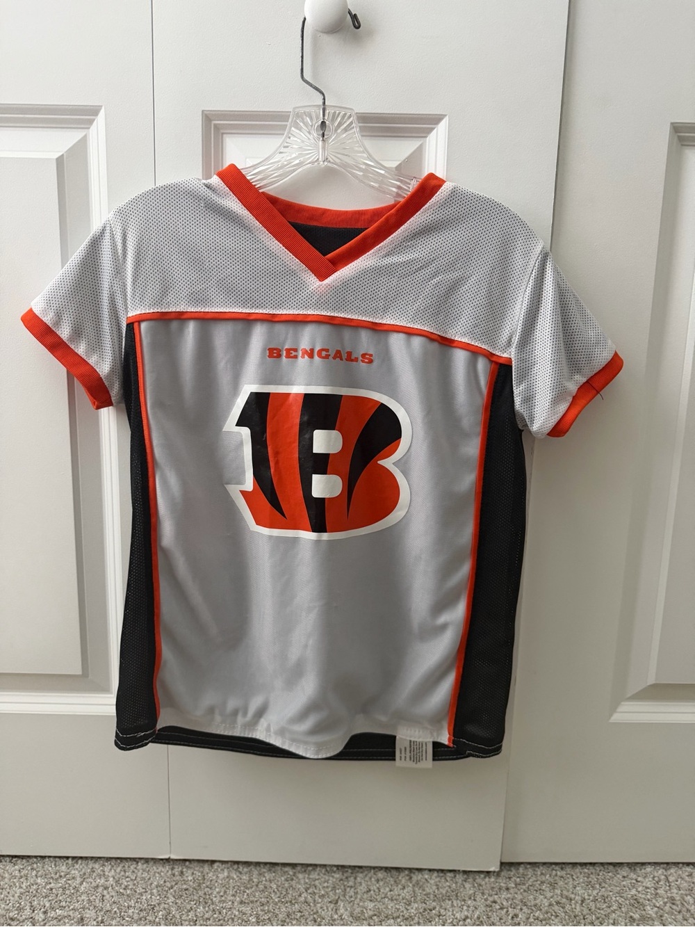 Kid’s Cincinnati Bengals reversible jersey NFL flag football